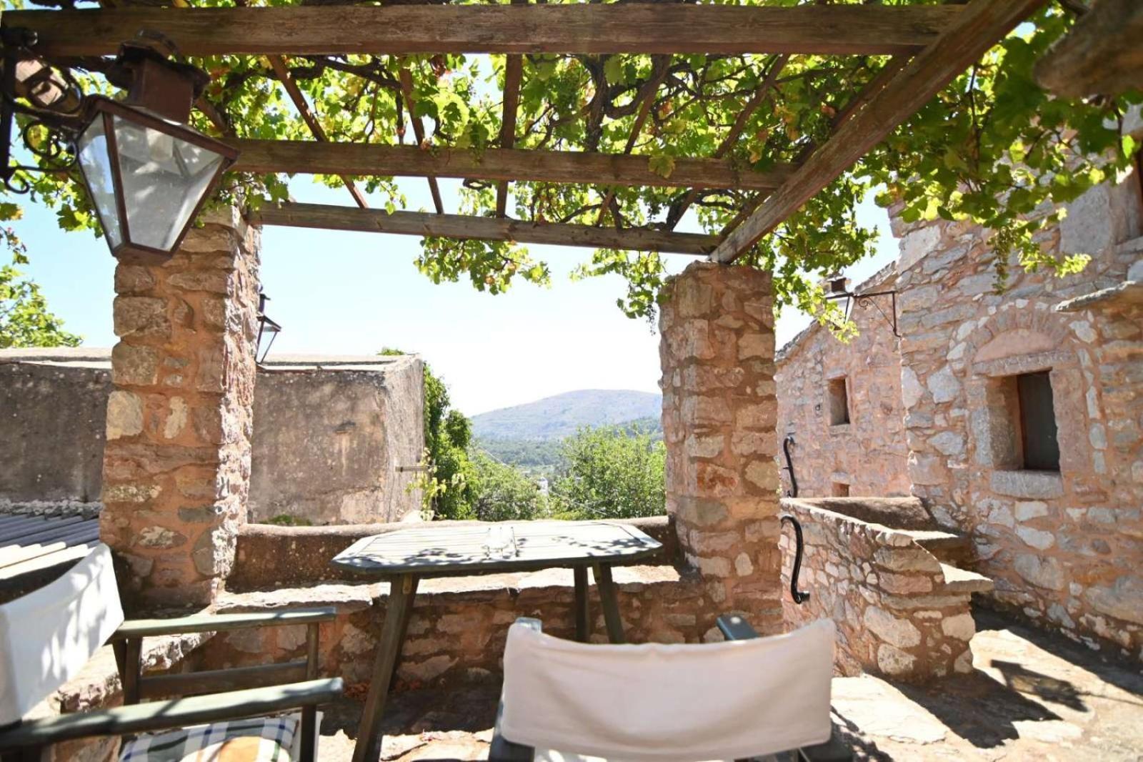 Spilia Apartamento Kardámyla Exterior foto